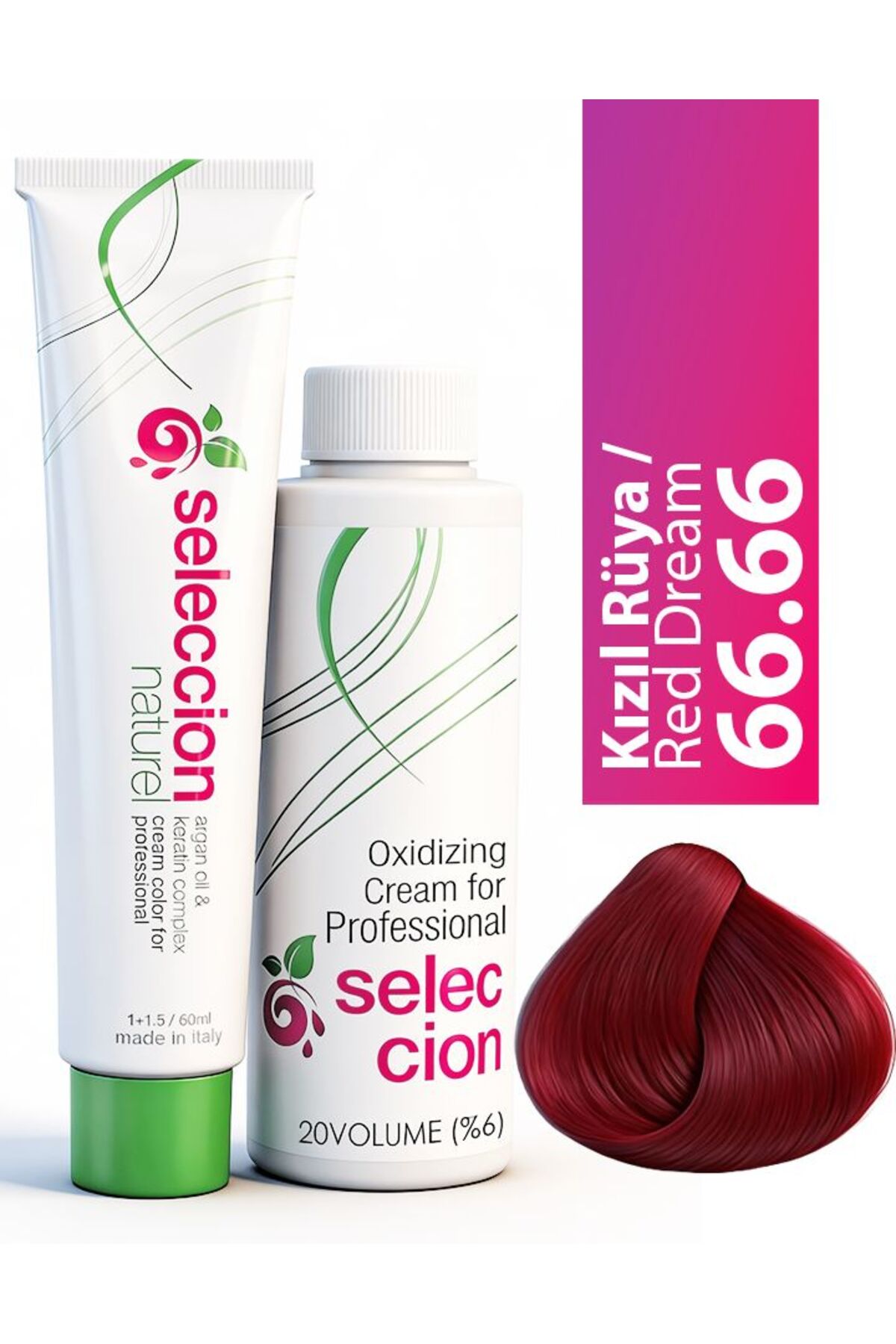Color 60 ml 66.66 Kızıl Rüya
