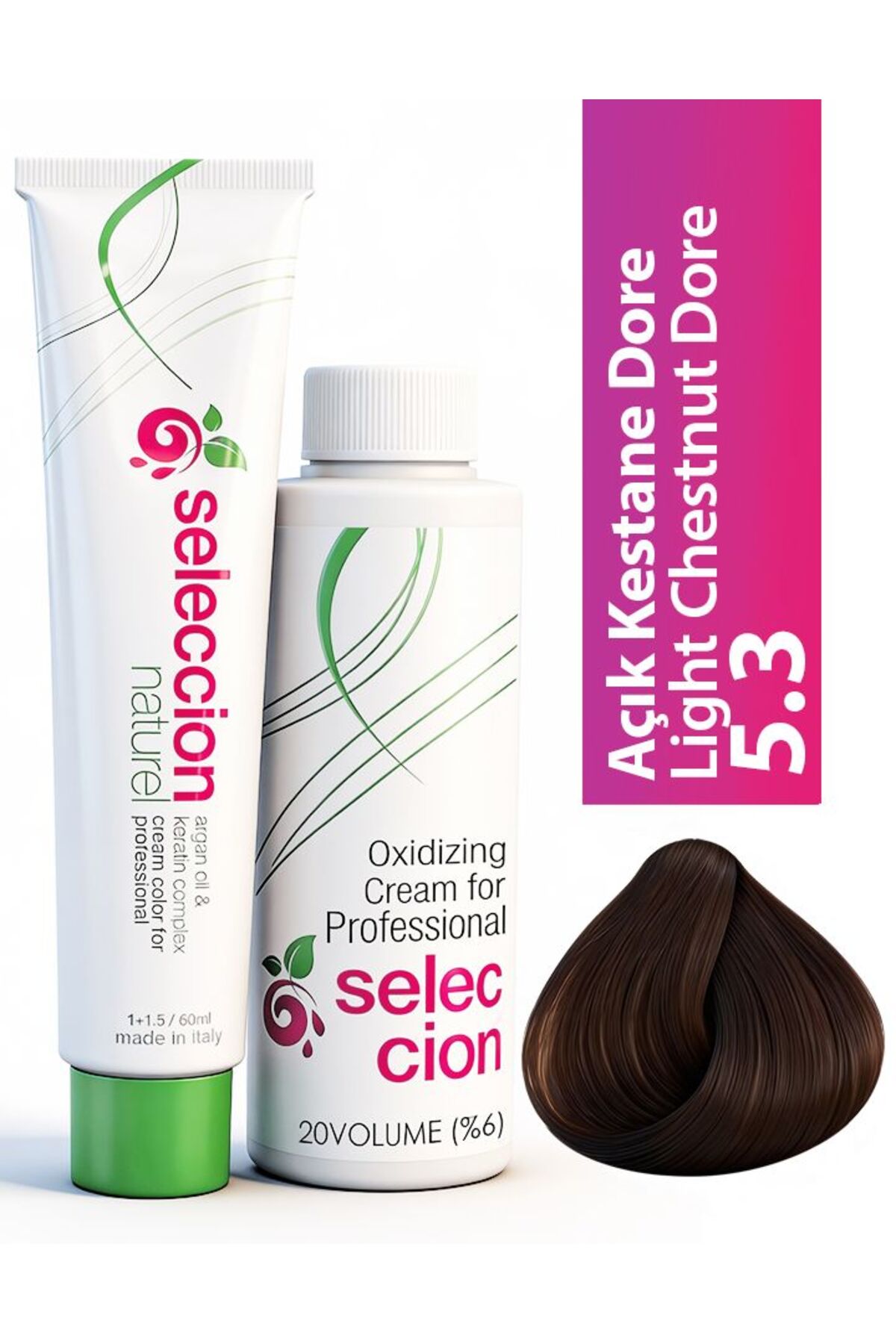 Color 60 ml 5.3 Açık Kestane Dore