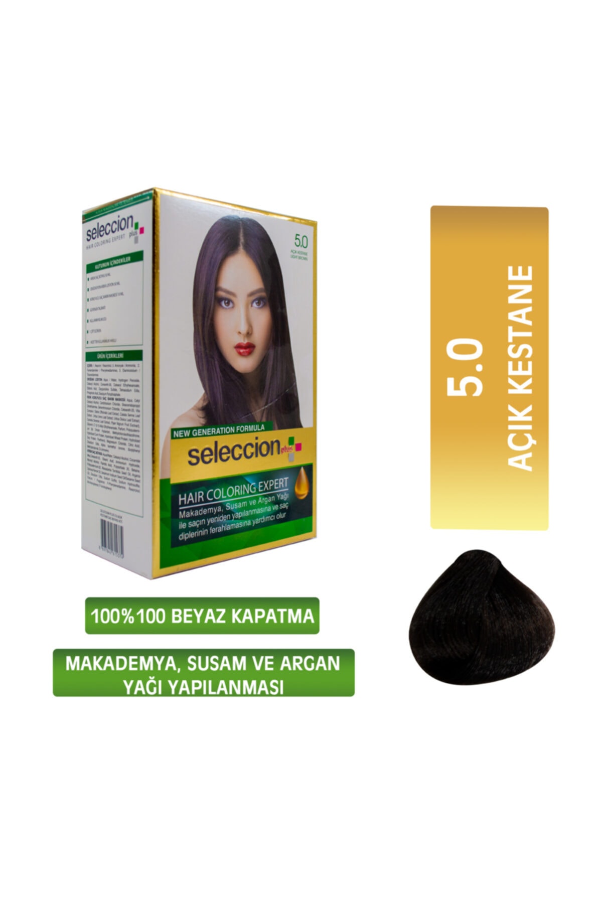 Seleccıon Plus Set Boya 5.0 Acık Kestane