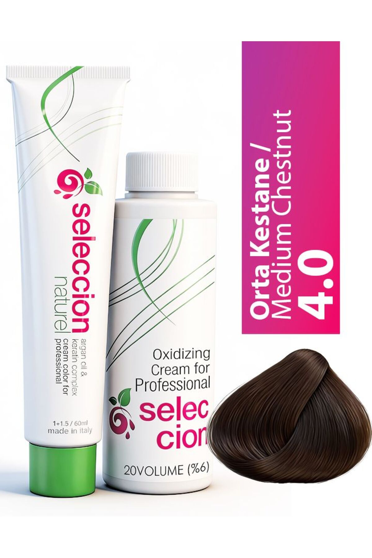 Color 60 ml 4 Orta Kestane