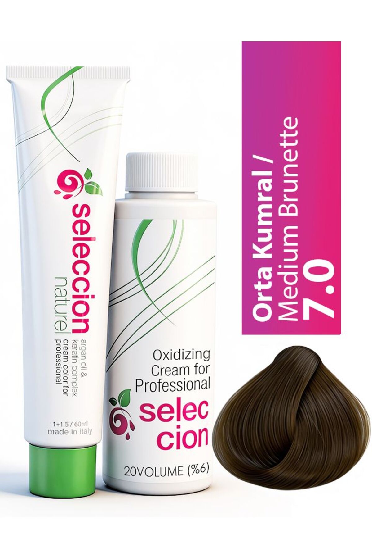Color 60 ml 7.0 Orta Kumral