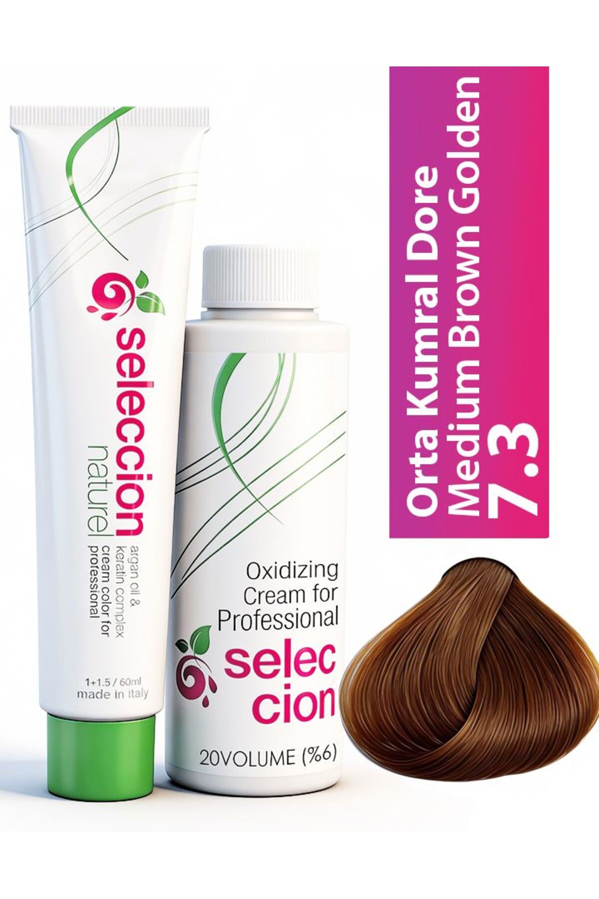Color 60 ml 7.3 Orta Kumral Dore
