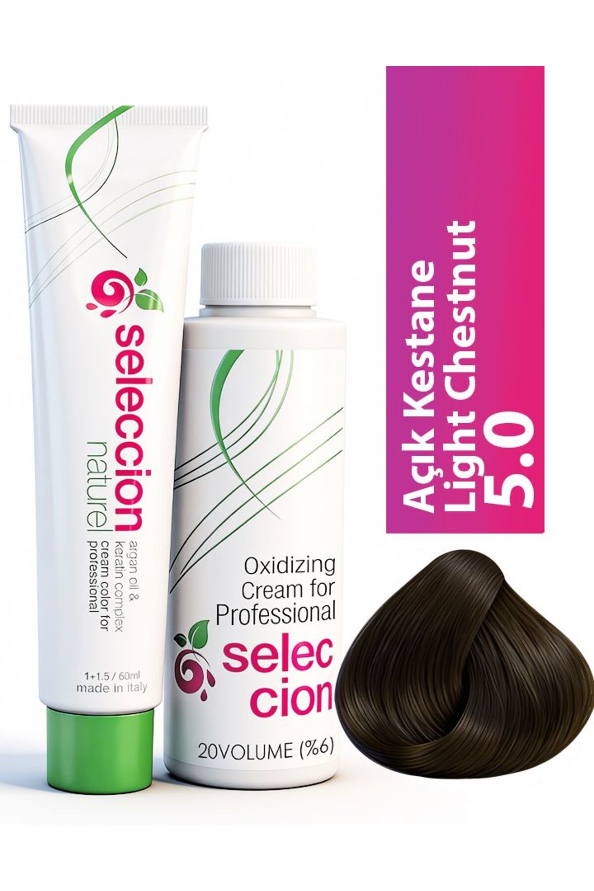 Color 60 ml 5 Açık Kestane