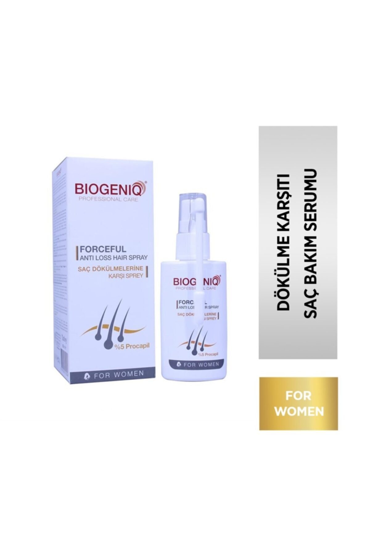 Bıogenıq Haır 60 Ml Sac Bakım Serum Women Dokulme Onleyıcı