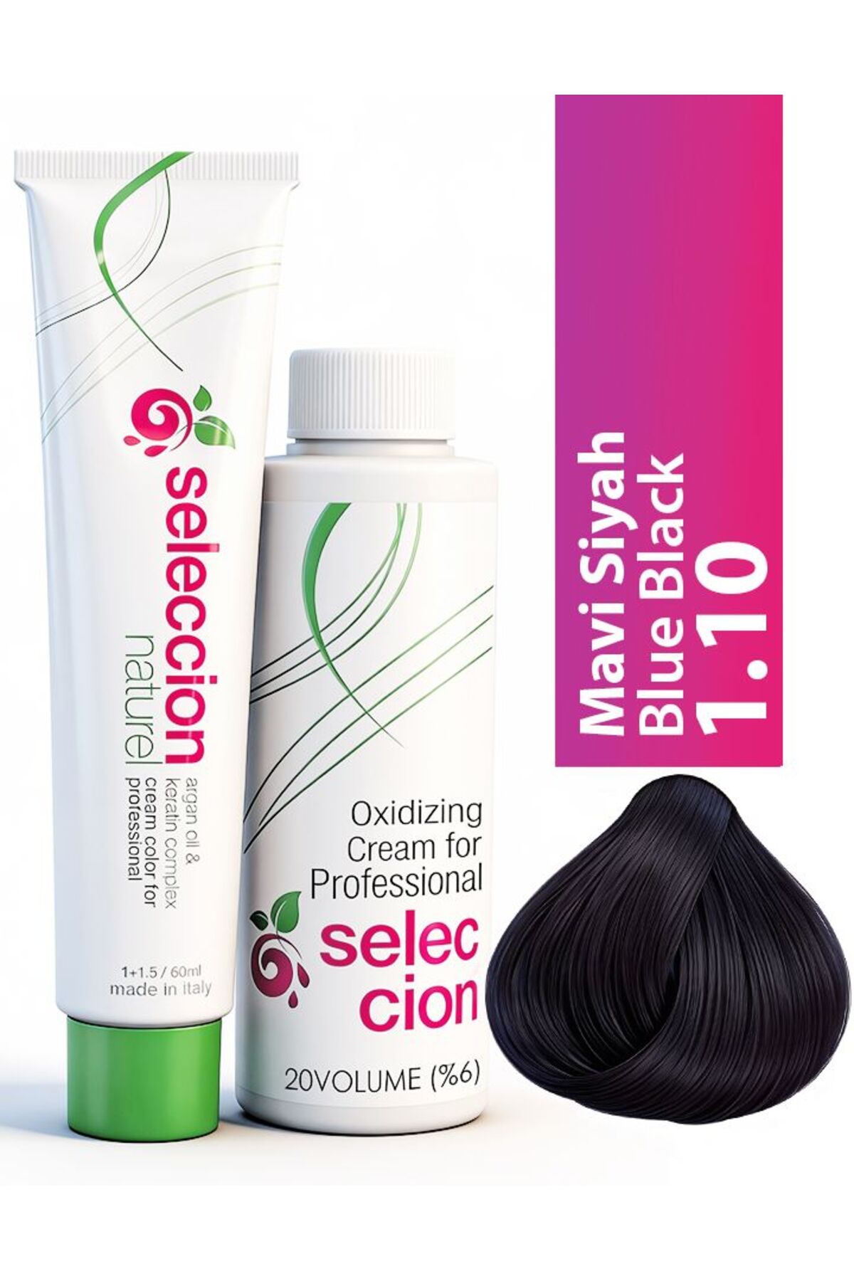 Color 60 ml 1.10 Mavi Siyah