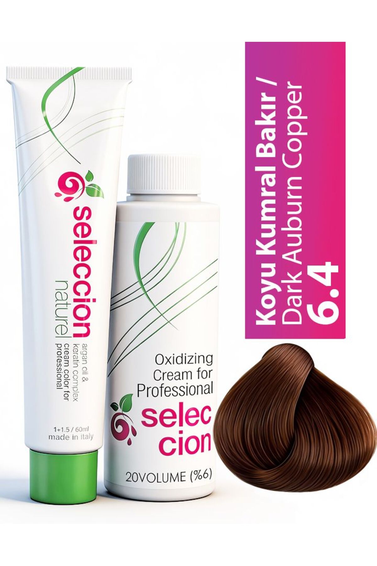 Color 60 ml 6.4 Koyu Kumral Bakır