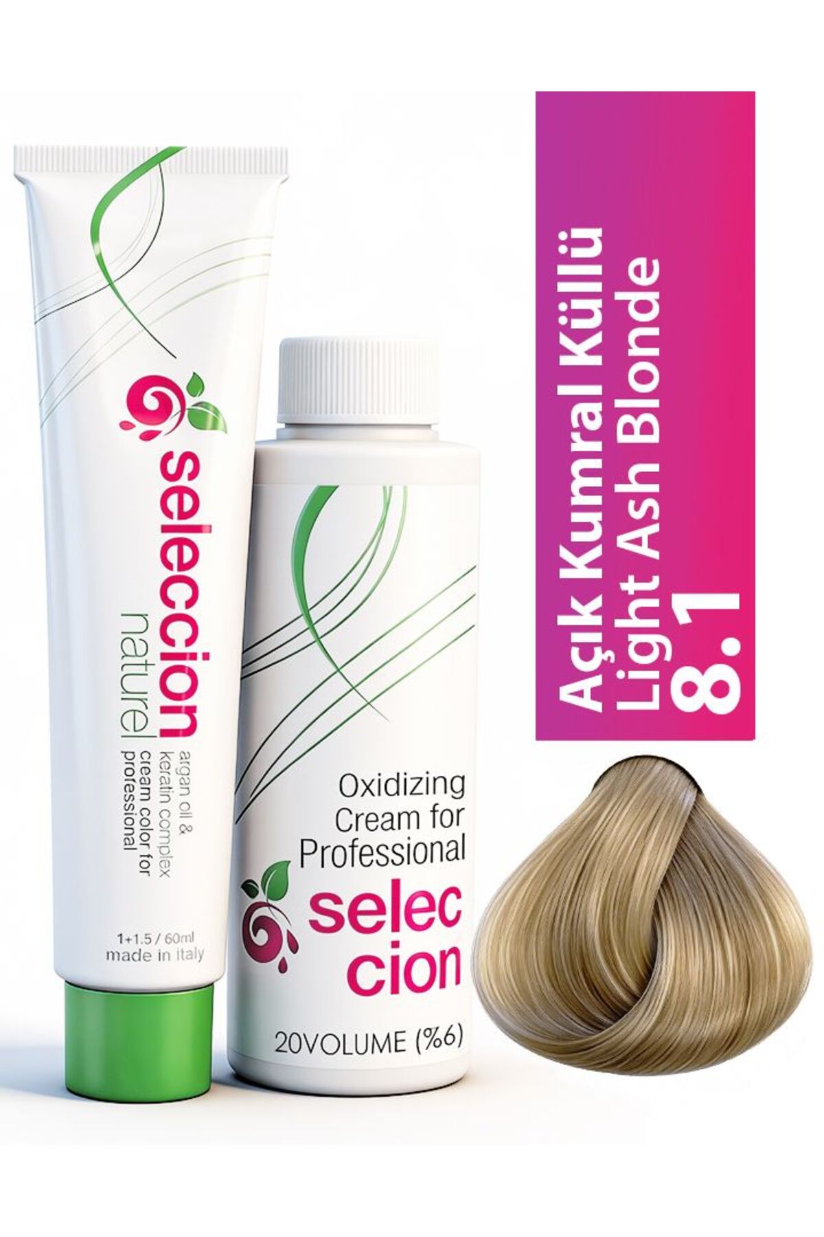 Color 60 ml 8.1 Açık Kumral Küllü