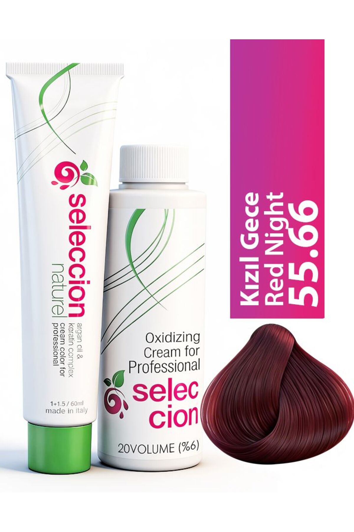 Color 60 ml 55.66 Kızıl Gece