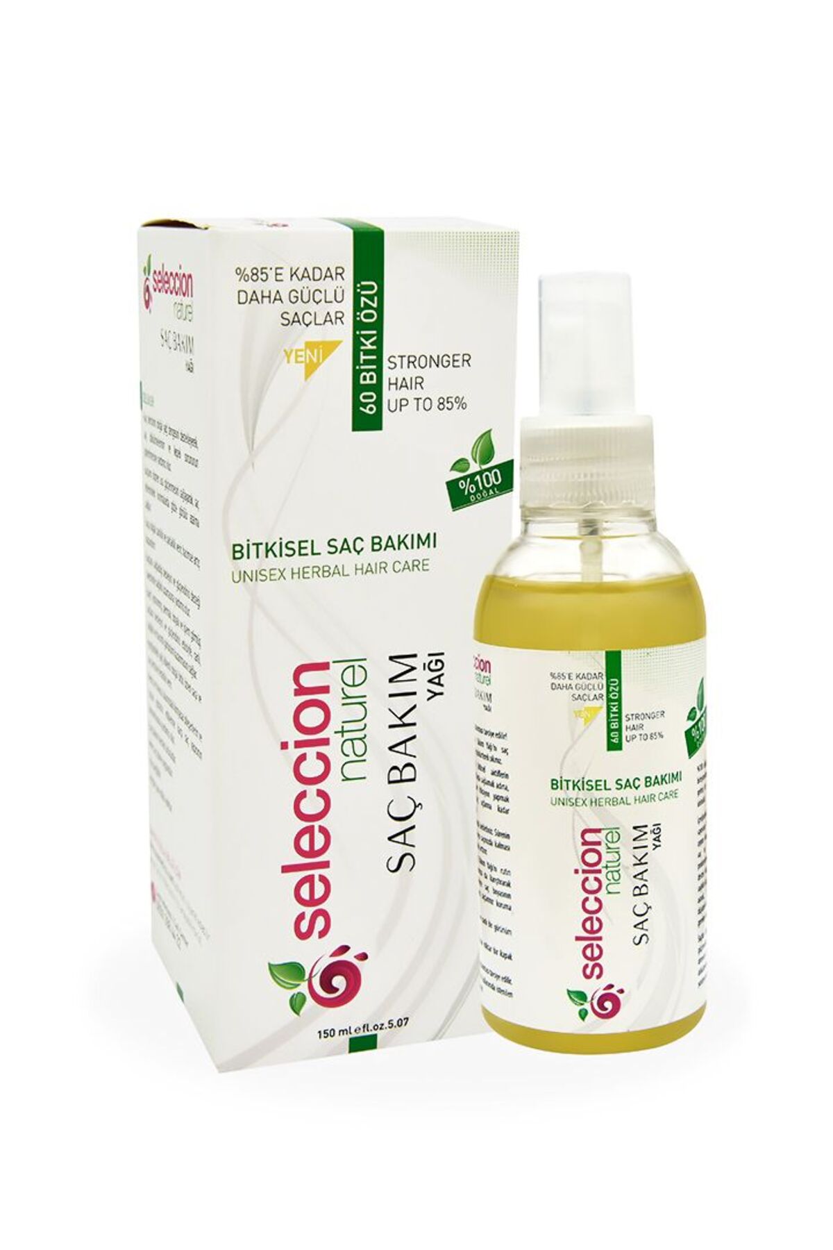 Bitkisel Saç Bakım Yağı 150 ml Unisex