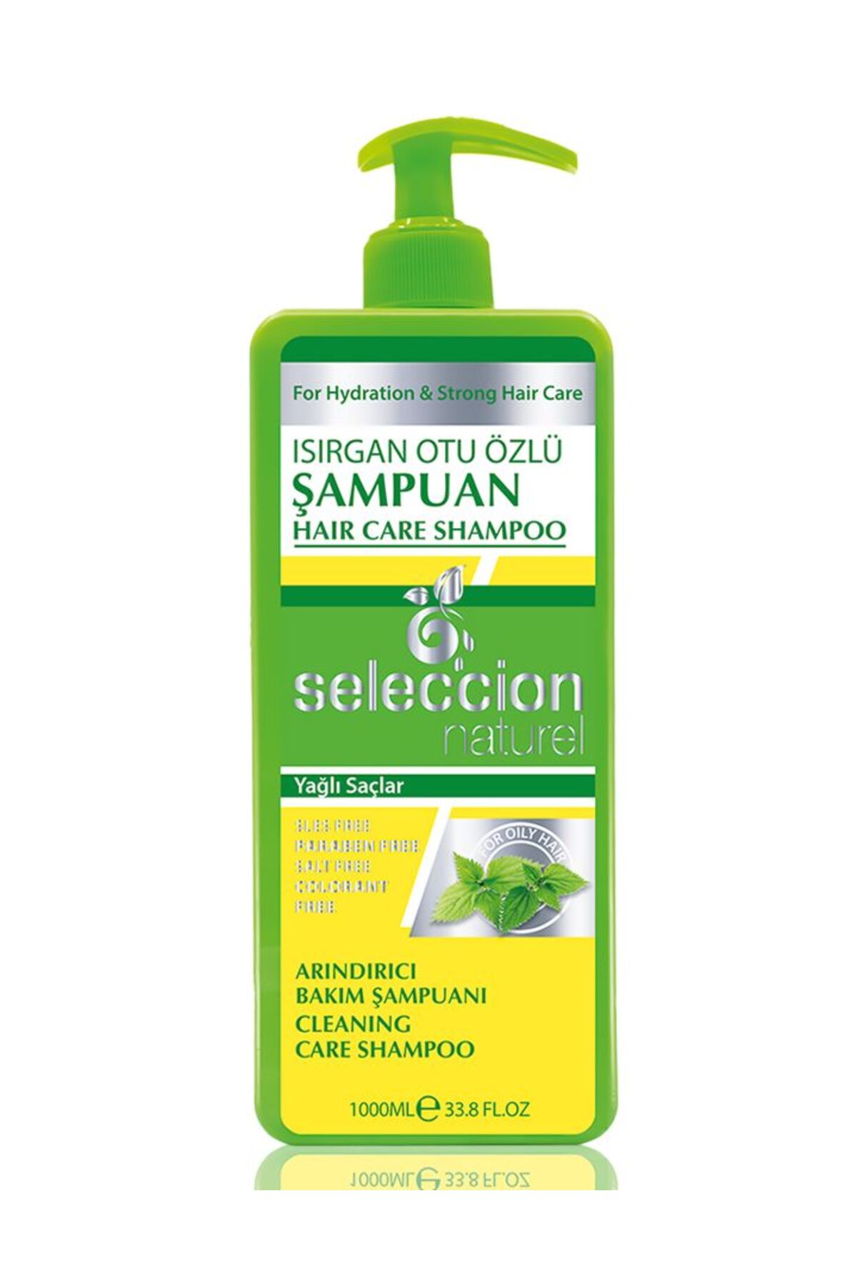 1000ml Isırgan Özlü Şampuan Yaglı Saclar