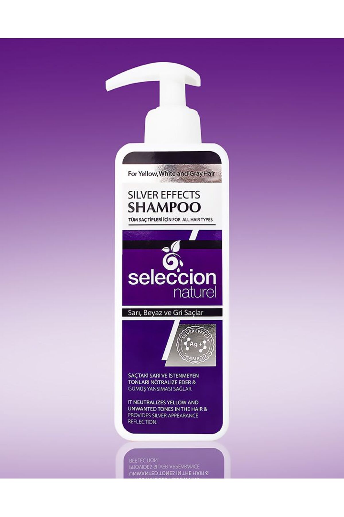 Silver Gümüş Şampuan 500 Ml