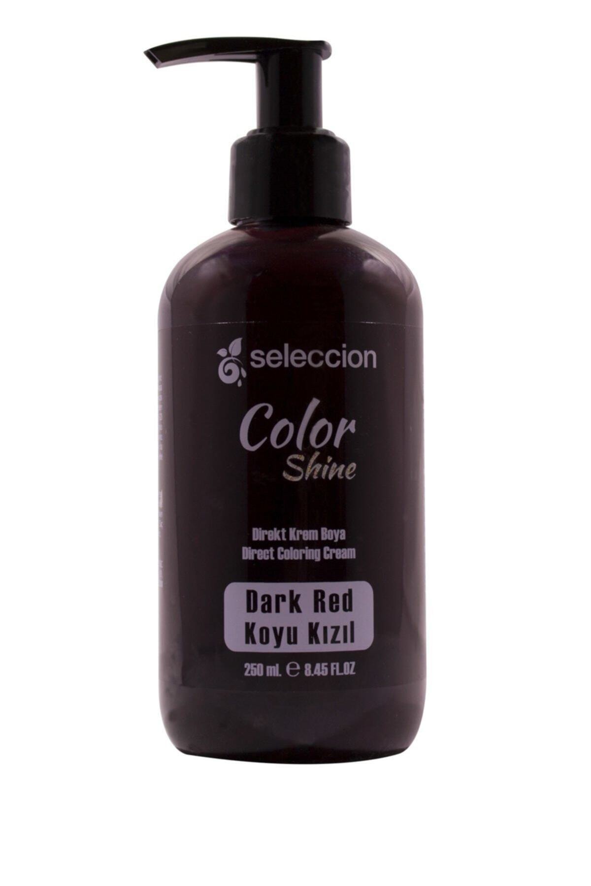 Color Shine Direkt Krem Saç Boyası Koyu Kızıl 250 Ml