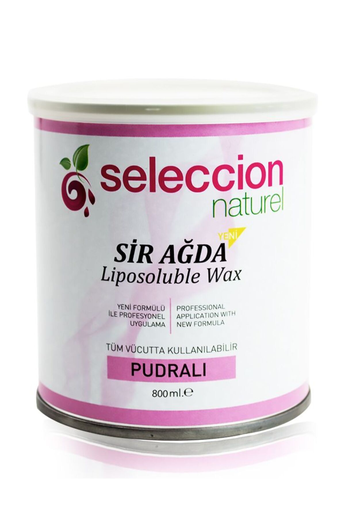 Pudralı  Kavanoz Sir Ağda 800 ml