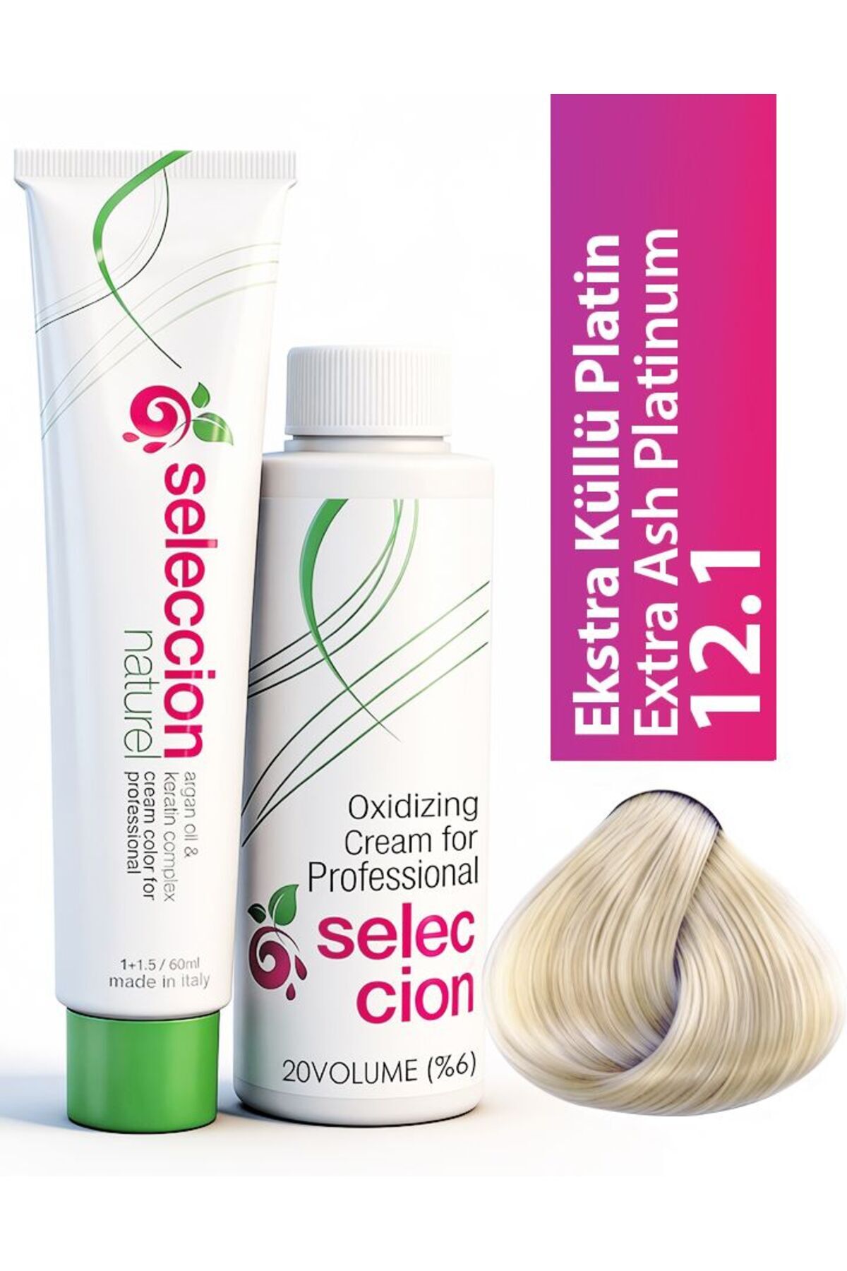Color 60 Ml 12.1 Ekstra Küllü Platin