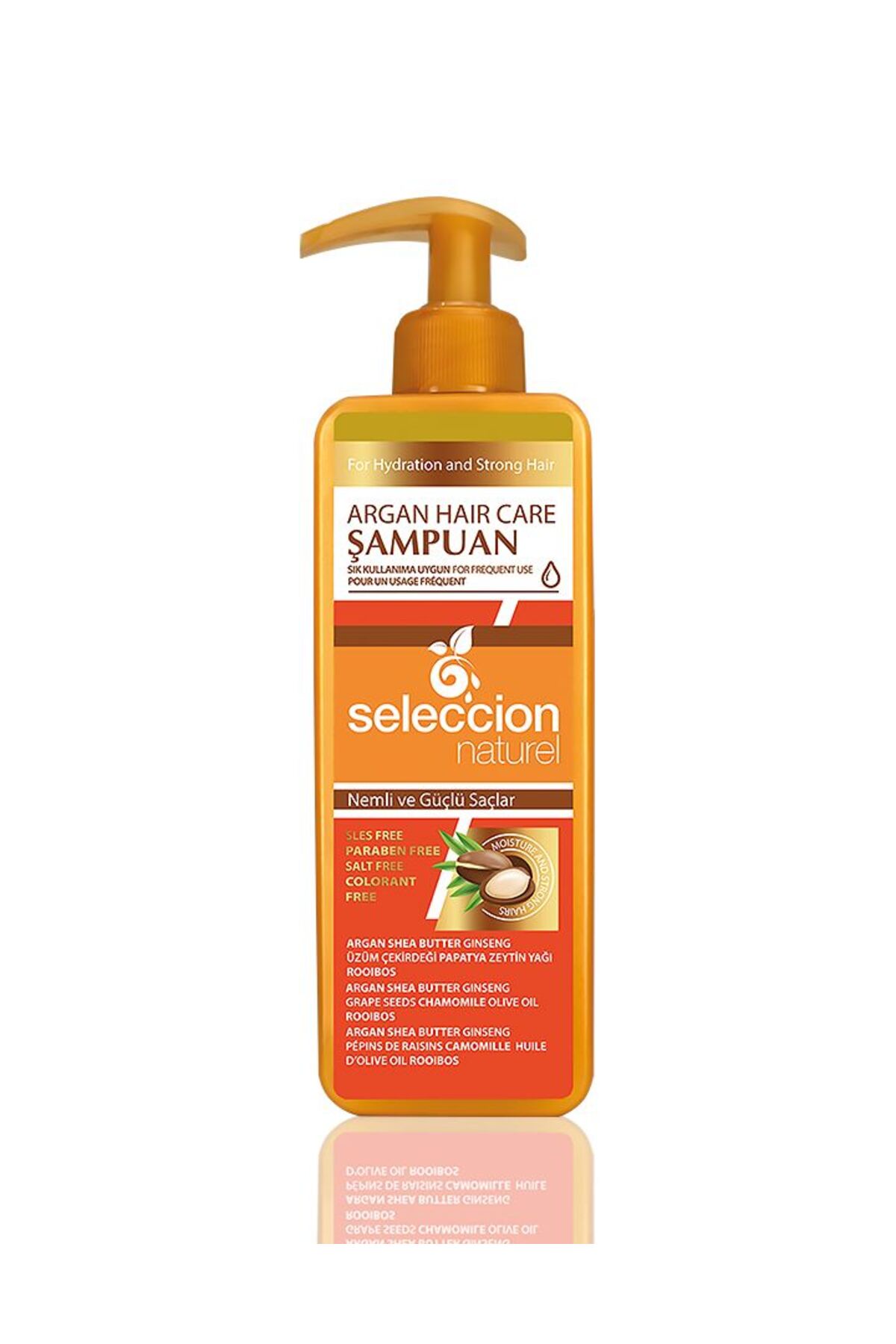 Seleccıon Naturel 500ml Argan Sampuan