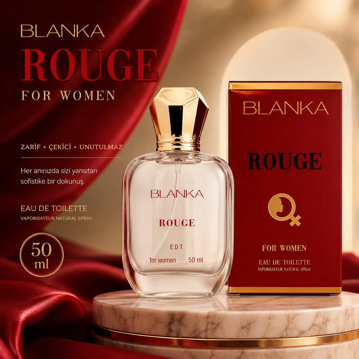 Blanka Rouge EDT For Women 50 ml