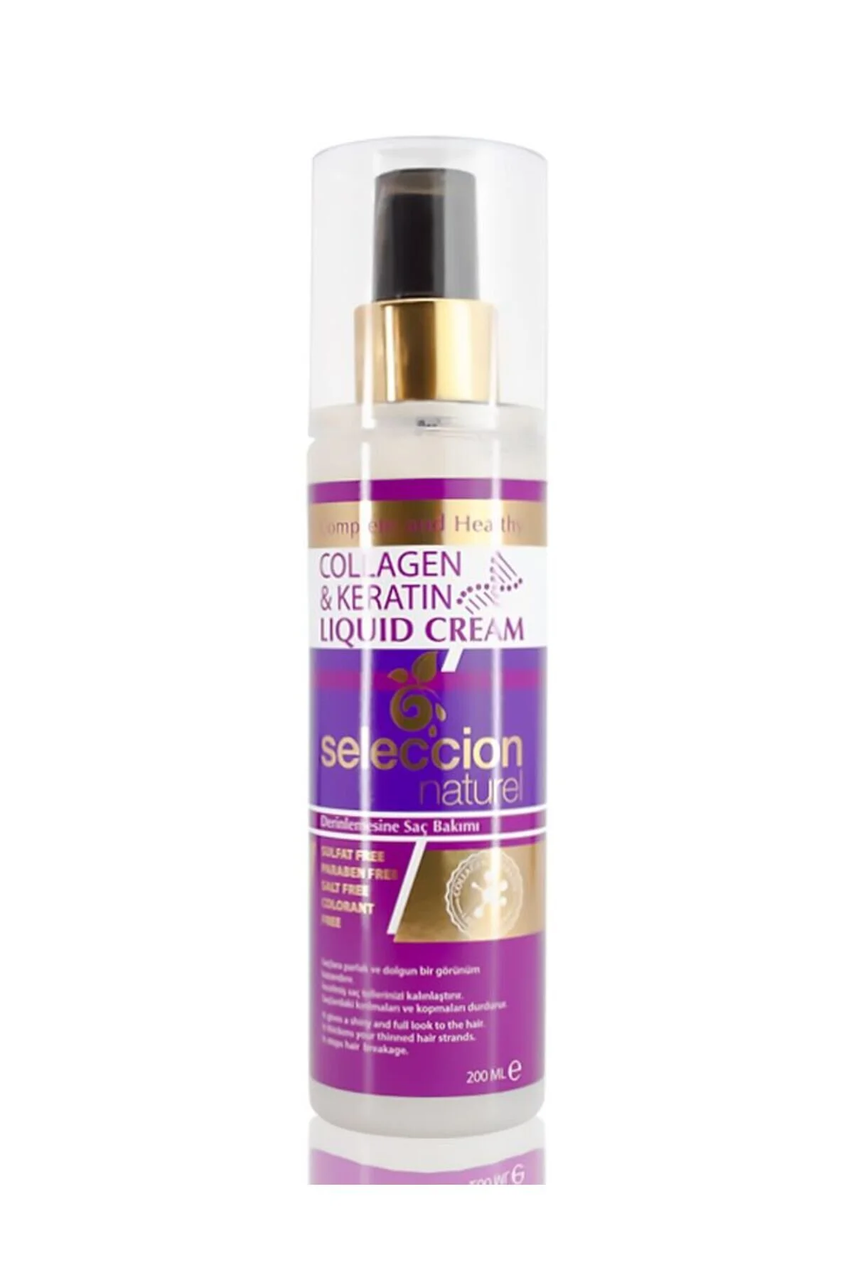 Sıvı Saç Kremi 200ml Collagen & Keratin