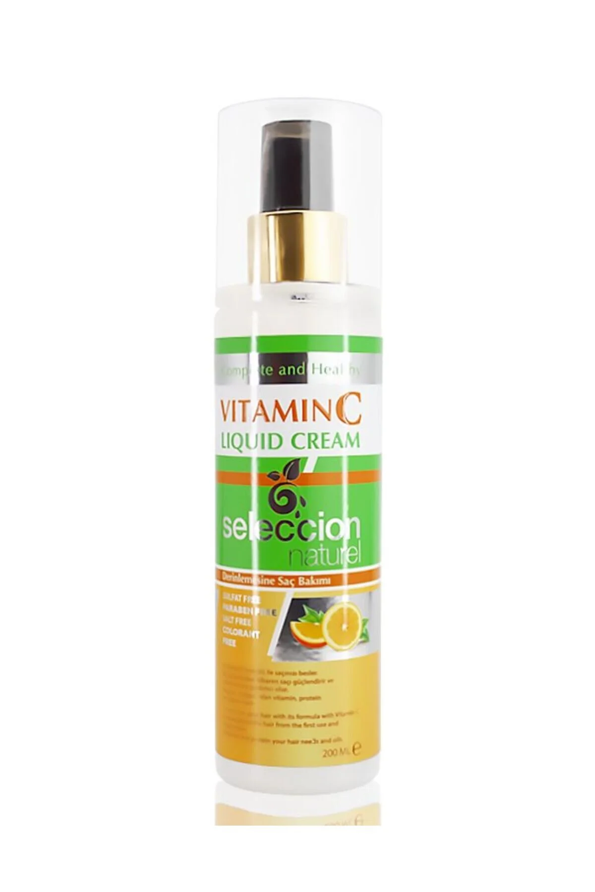 Sıvı Saç Kremi 200ml C Vitamini Derinlemesine Bakım