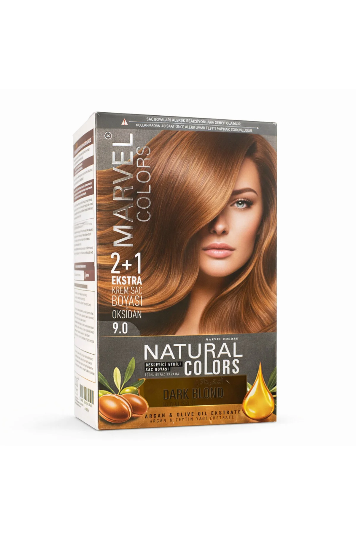 COLORS NATURAL COLORS Saç boyası 9,0 DARK BLOND (Koyu Sarı)