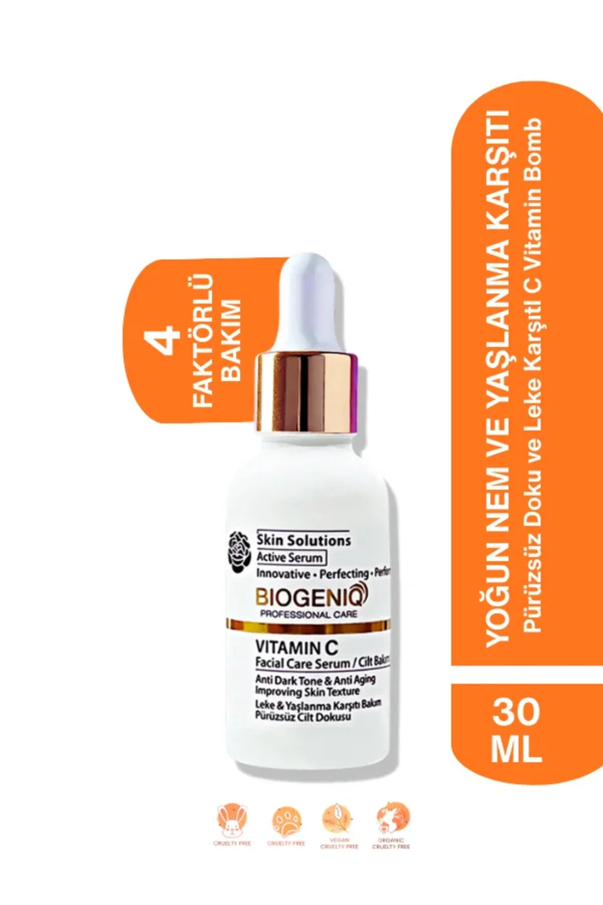 Vitamin C Aydınlatıcı & Leke Karşıtı 30 ml Cilt Bakım Serumu 30 ml
