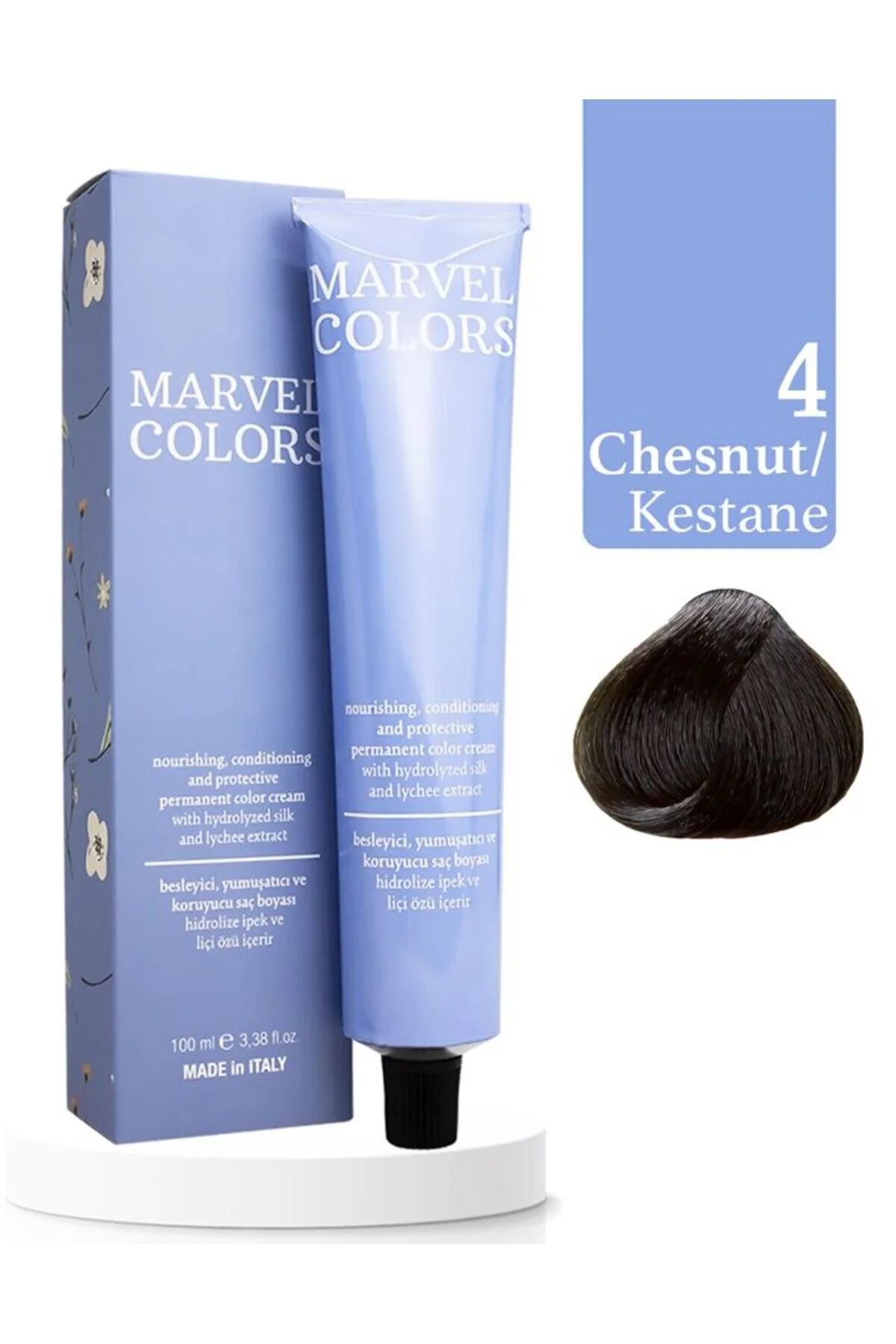 COLORS TÜP BOYA 100ML Saç boyası Kestane