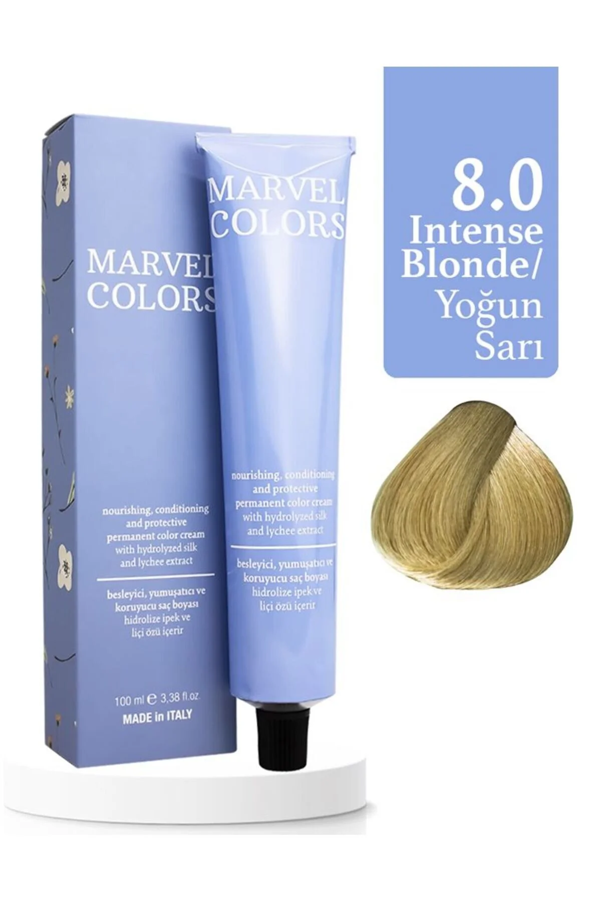 YOĞUN SARI COLORS TÜP BOYA 100ML Saç boyası