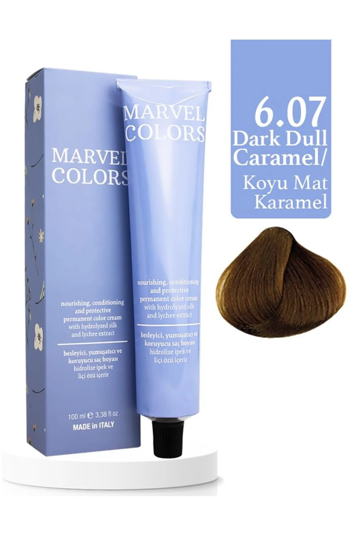 KOYU DORE KUMRAL COLORS TÜP BOYA 100ML Saç boyası