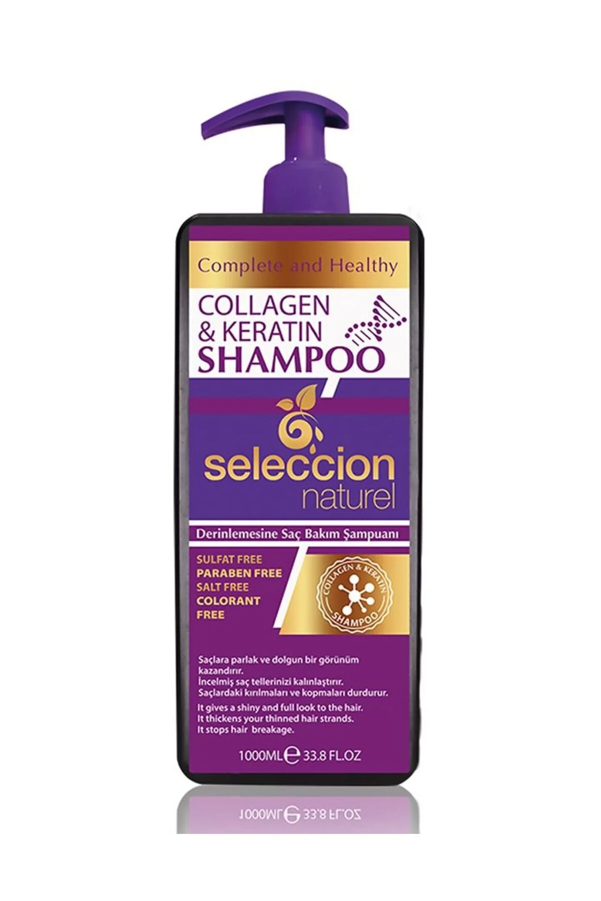 Şampuan 1000ml Kolajen & Keratin