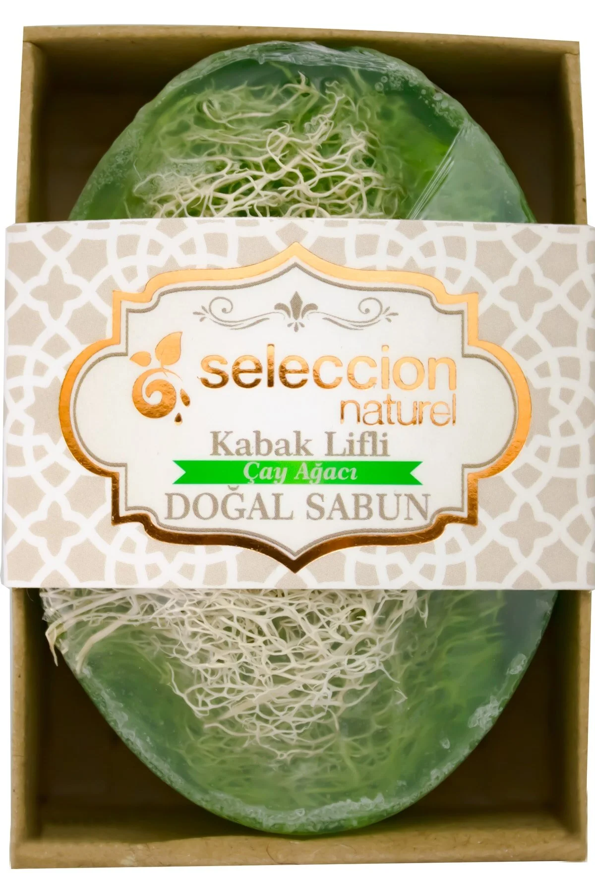 Kabak Lilfli Çay Ağacı Doğal Sabun 120 Gr