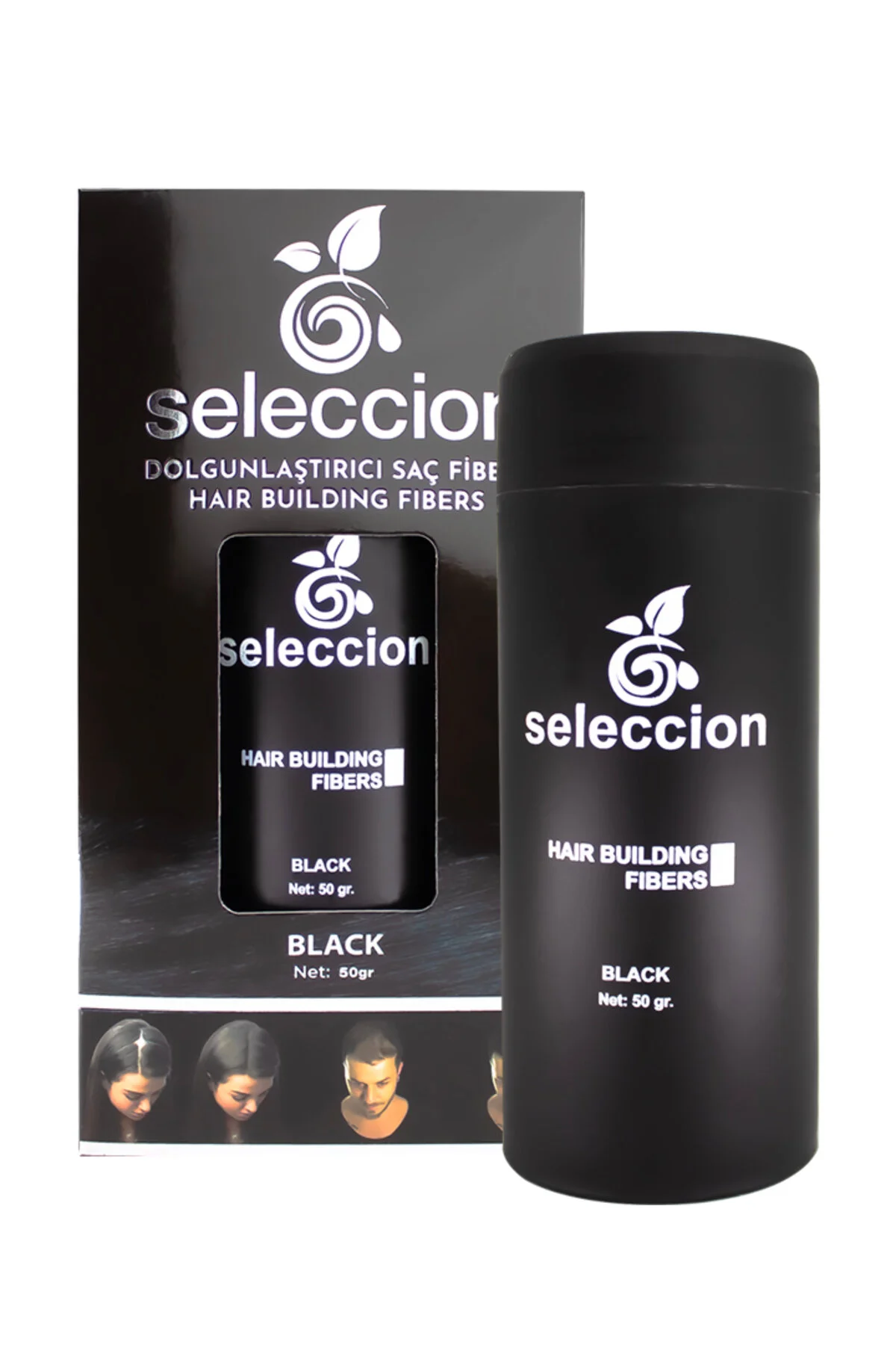 Saç Dolgunlaştırıcı Toz Black