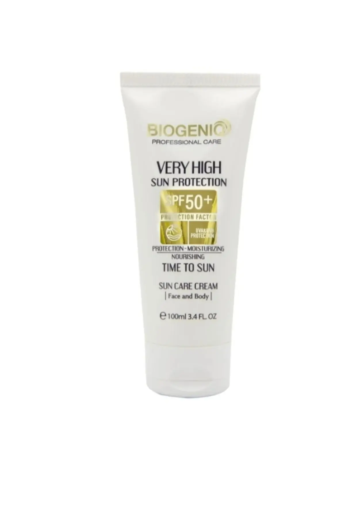 Sun Güneş Kremi Yüz Vücut Için 50 Spf 100 ml
