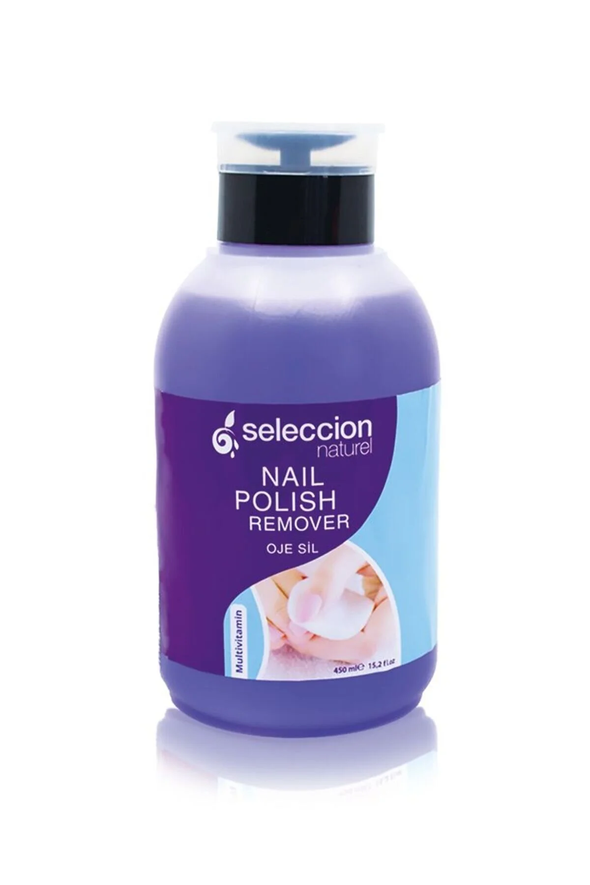 Aseton Pompalı 450ml Mor