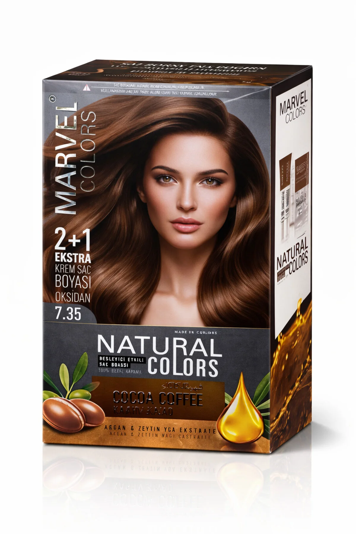 COLORS NATURAL COLORS Saç boyası 7,35 COCOA COFFEE (Kakao Kahve)