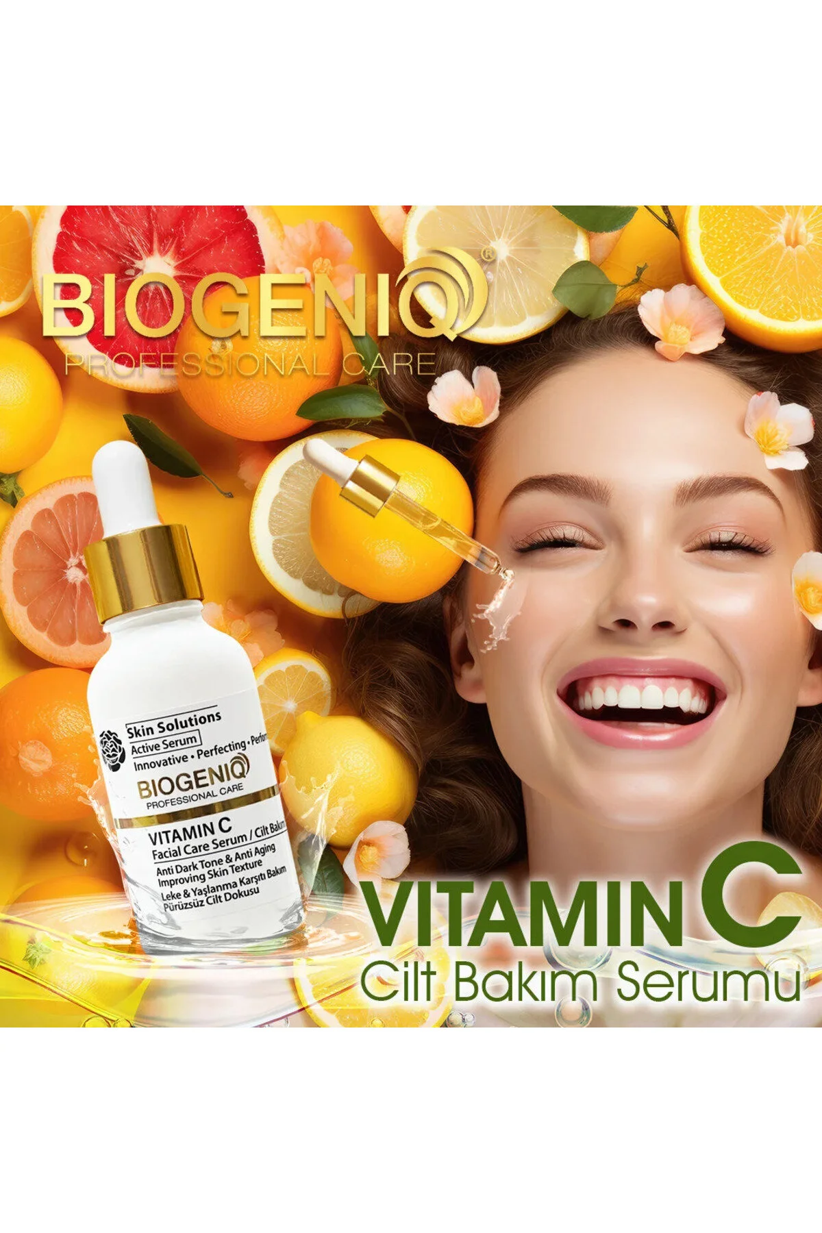 Vitamin C Aydınlatıcı & Leke Karşıtı 30 ml Cilt Bakım Serumu 30 ml