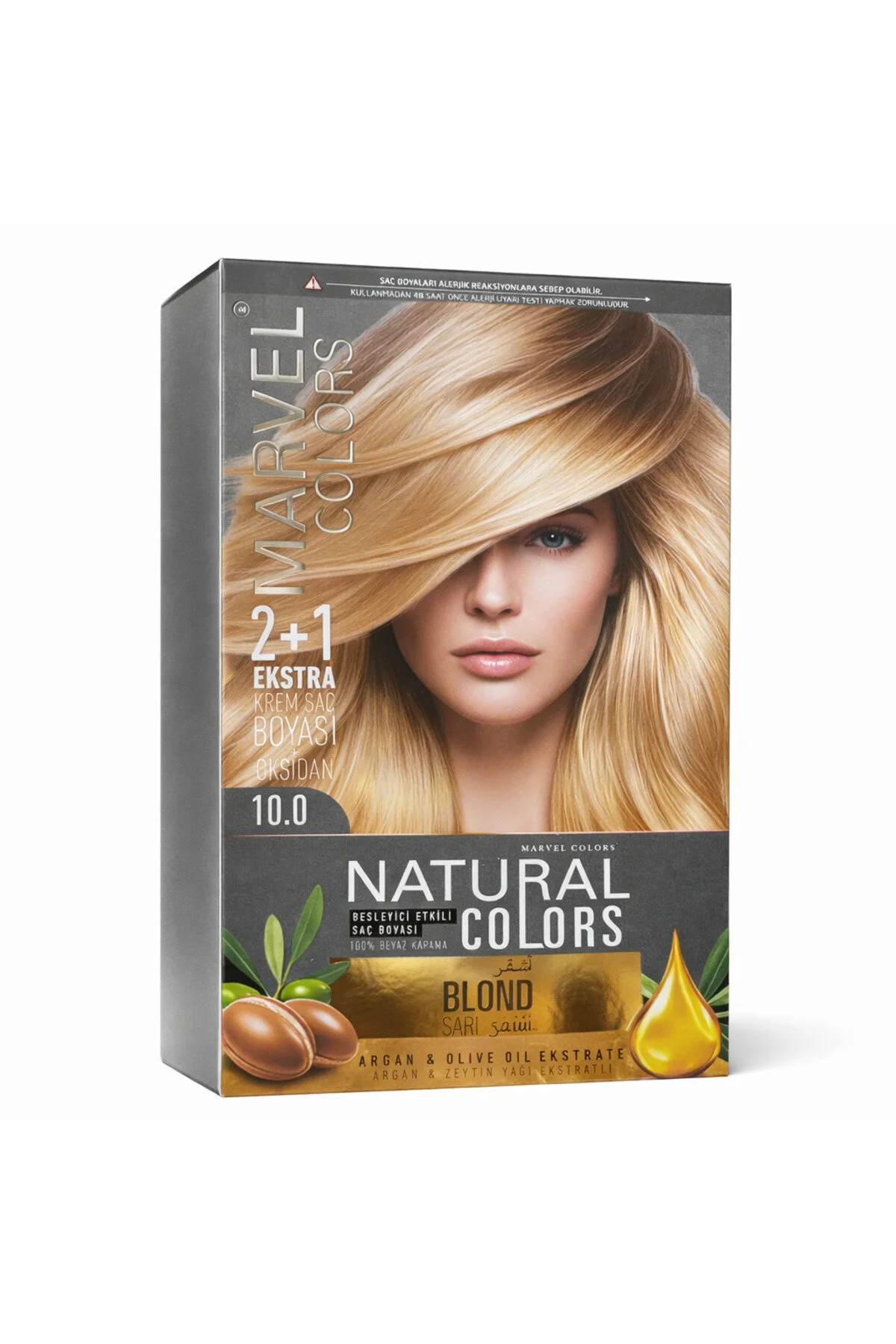 COLORS NATURAL COLORS Saç boyası 10,0 BLOND (Açık Sarı)