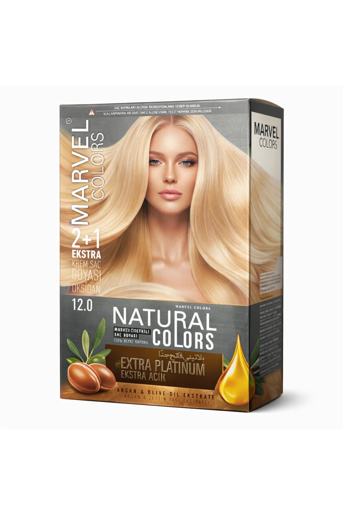 COLORS NATURAL COLORS Saç boyası 12,0 EXTRA PLATINUM (Ekstra Platin Sarı)