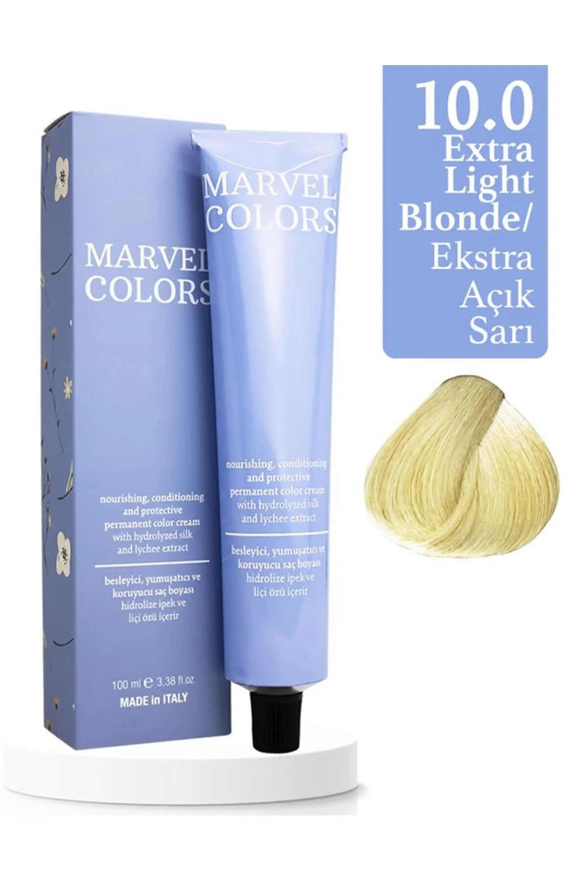 EXTRA AÇIK SARI COLORS TÜP BOYA 100ML Saç boyası
