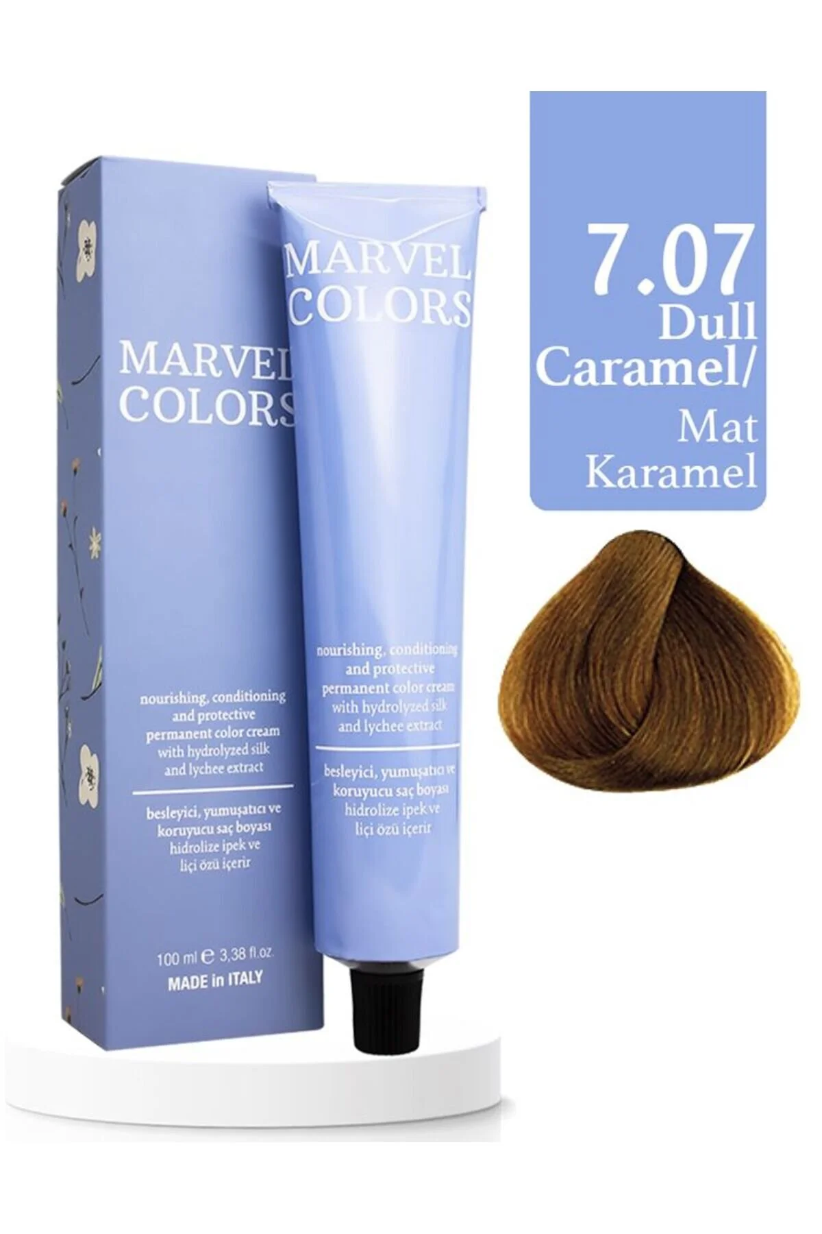MAT KARAMEL COLORS TÜP BOYA 100ML Saç boyası