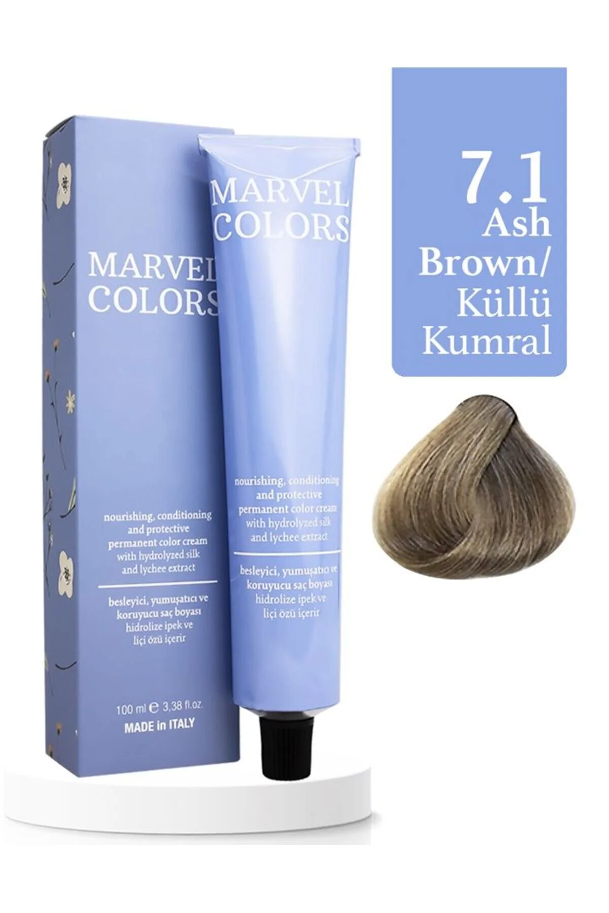 KÜLLÜ KUMRAL COLORS TÜP BOYA 100ML Saç boyası